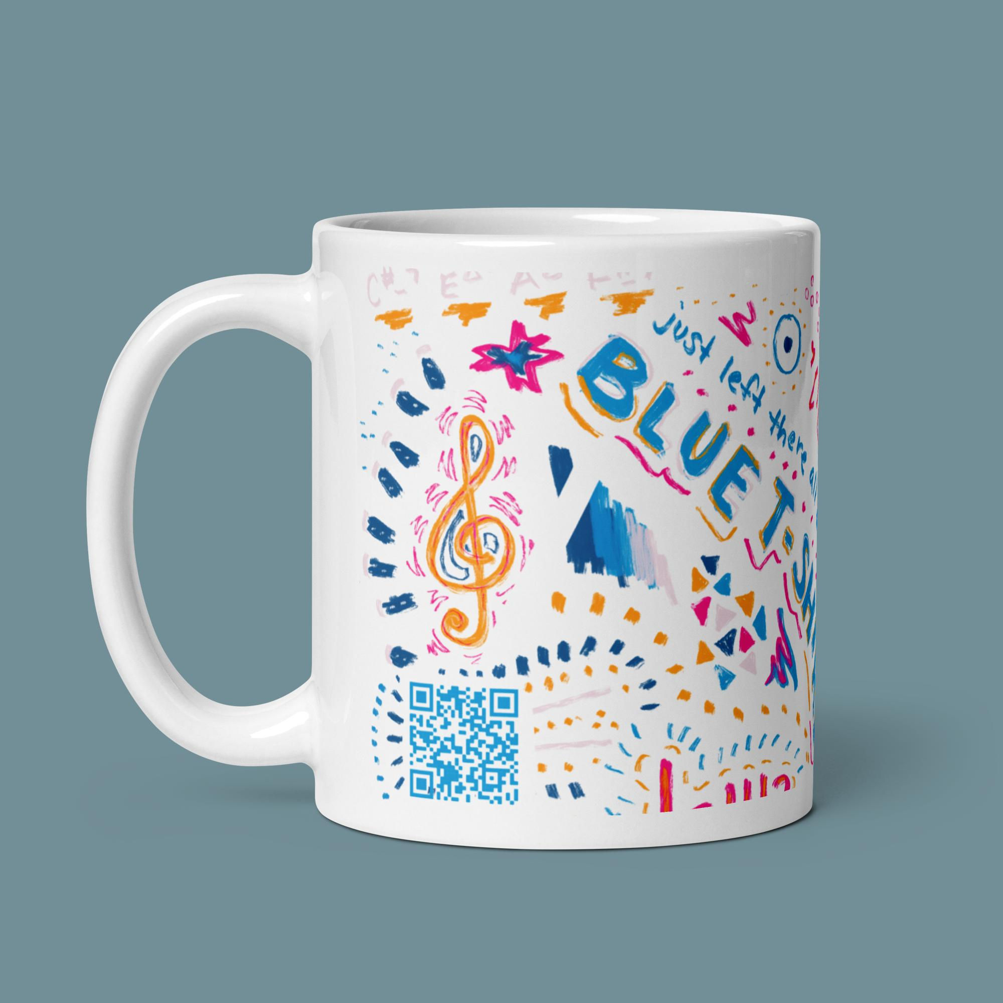 Blue T-Shirt Mug