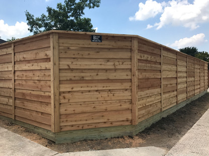 Better Built Cedar Wood Fence