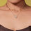 Miniatura: Romantic Heart Pendant Cubic Zirconia Necklace Wedding Women Choker Jewelry Gift
