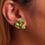 Thumbnail: Colorful Enamel Bowknot Stud Earrings Stainless Steel Prevent Allergy Jewelry