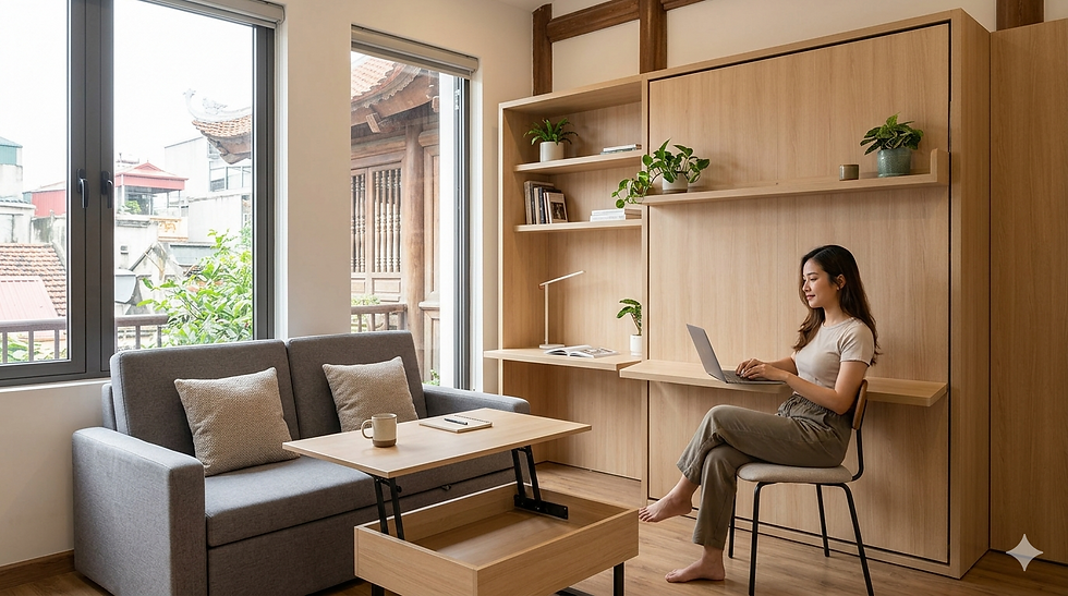 nội thất đa năng, phong cách thiết kế, xu hướng
