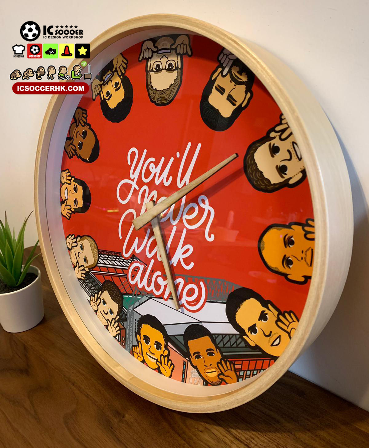 CK001 利記 高質靜音掛牆鐘