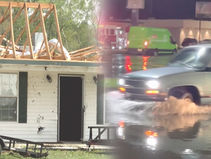 루이지애나 주에서 홍수와 토네이도 피해 잇따라