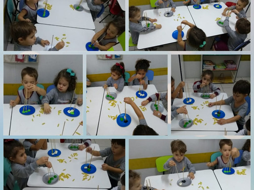 Atividade de Férias - Palitos e Macarrão