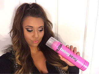 RUSK 'being sexy' HairSpray Review 2016