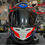 Miniatura: SCORPION EUROPEO EXO-R1 EVO II AIR COUP BLACK RED BLUE TRICOMPUESTO 20.06