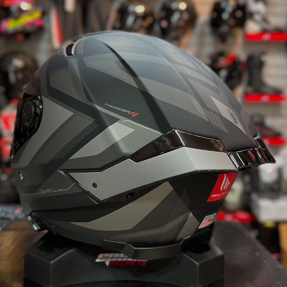 Miniatura: MT THUNDER 4 SV LABYRINTH A01 NEGRO MATE ECE R22.06