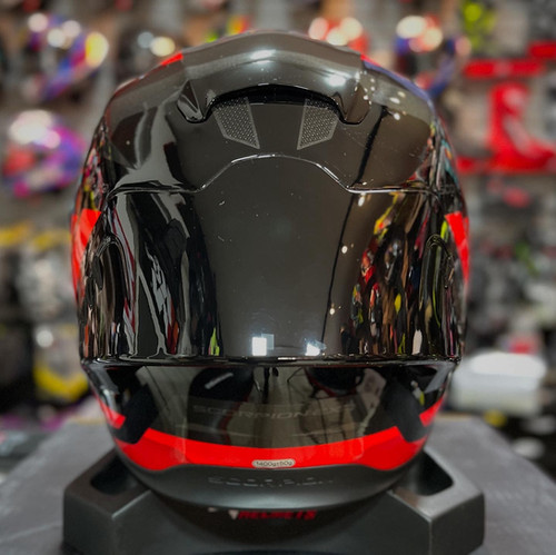 SCORPION EXO-R1 EVO II AIR VITAL BLACK RED | Speed Helmets