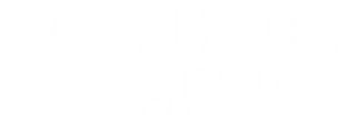 Pen to Paper Studio Logo