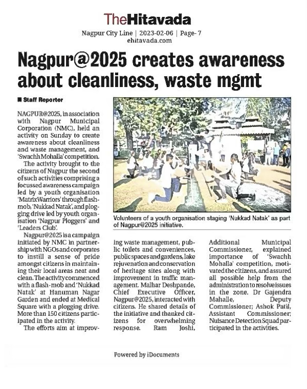 Leaders Club Ignites Cleanliness Movement with Flash Mob and Nukkad Natak