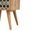 Thumbnail: Monochrome Bone Inlay 2 Drawer Bedside Table