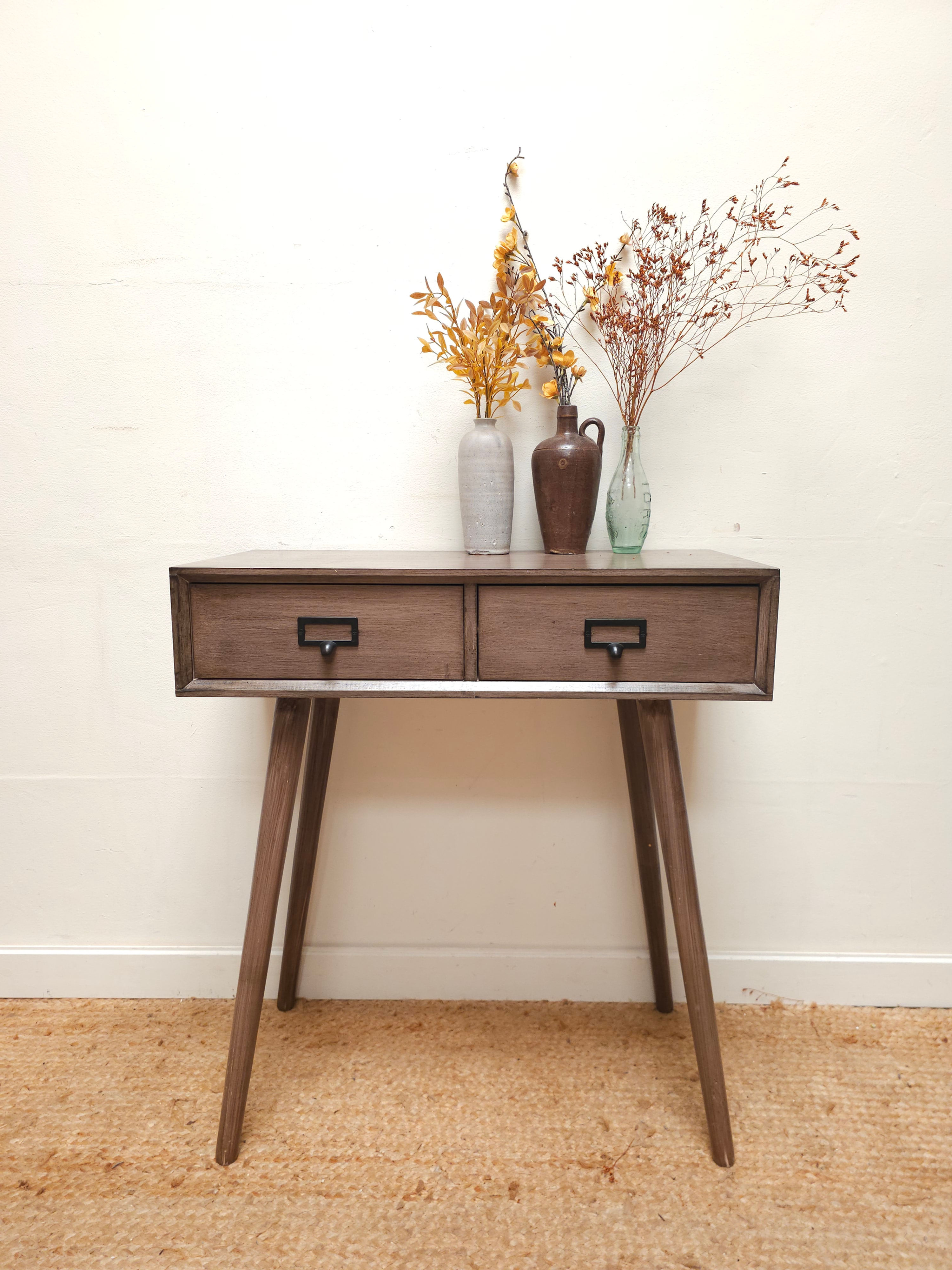 Mid Century Style Console / Small Desk