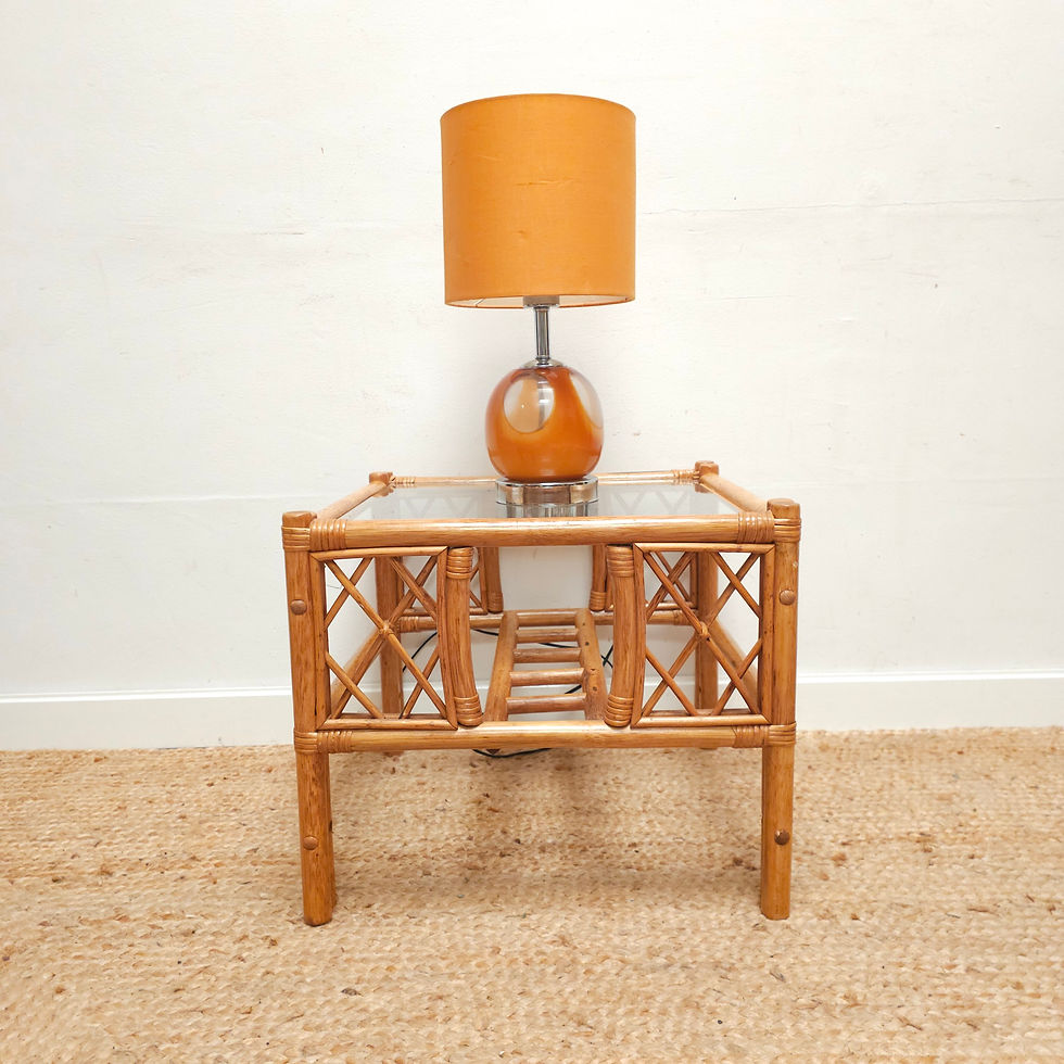 Thumbnail: Vintage Bamboo Coffee Table