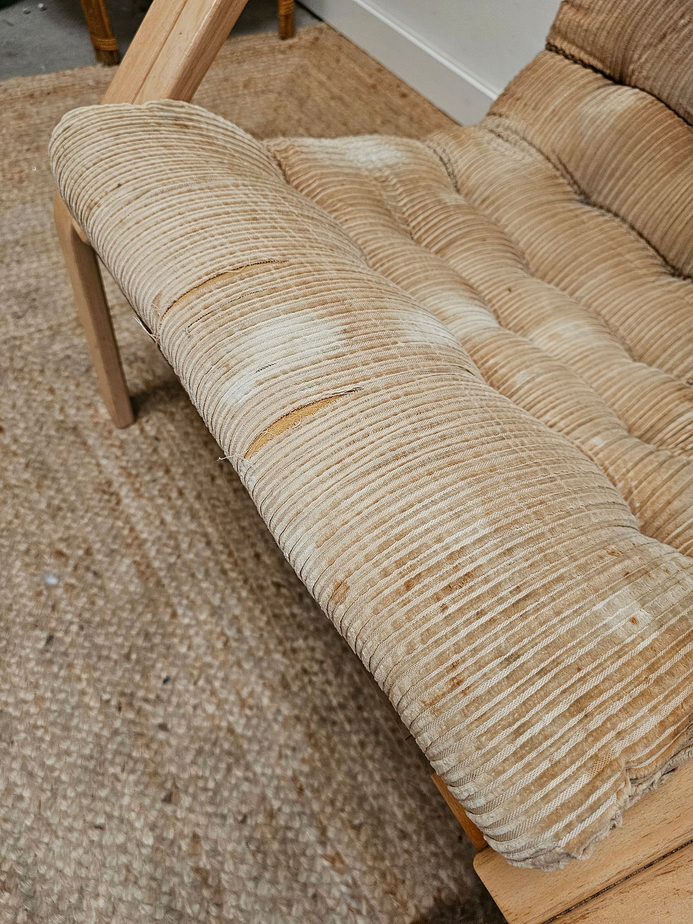 Thumbnail: Retro Beech Lounge Chair 