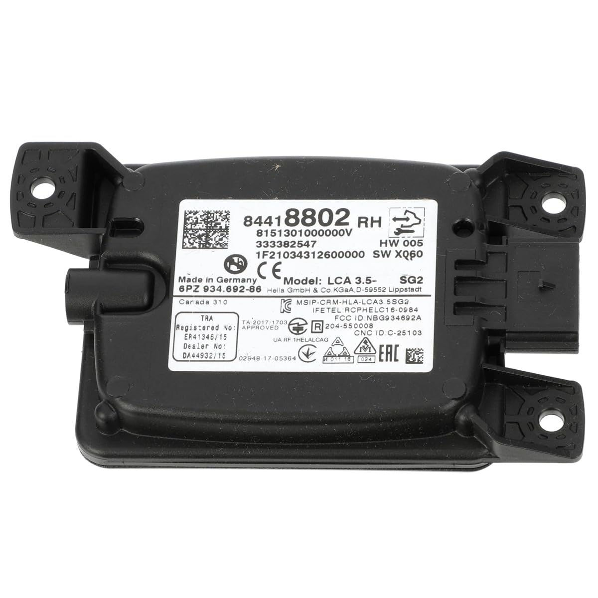 كارت نقاط عمياء خلفي جهة اليمين( الراكب ) لسيارات GM