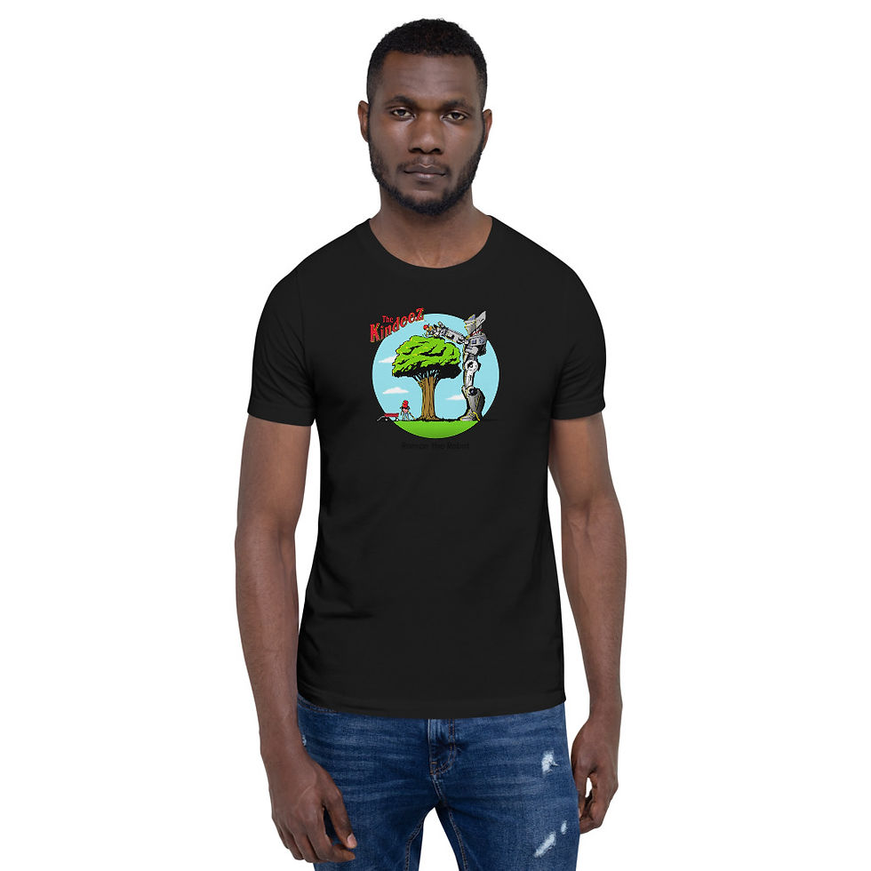 Thumbnail: Roman the Robot Lends a Hand - Full Color Short-Sleeve Unisex T-Shirt