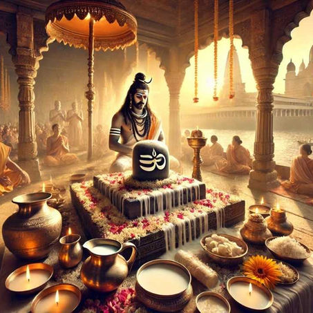 Rudrabhishekam in Kashi: A Divine Ritual of Lord Shiva 