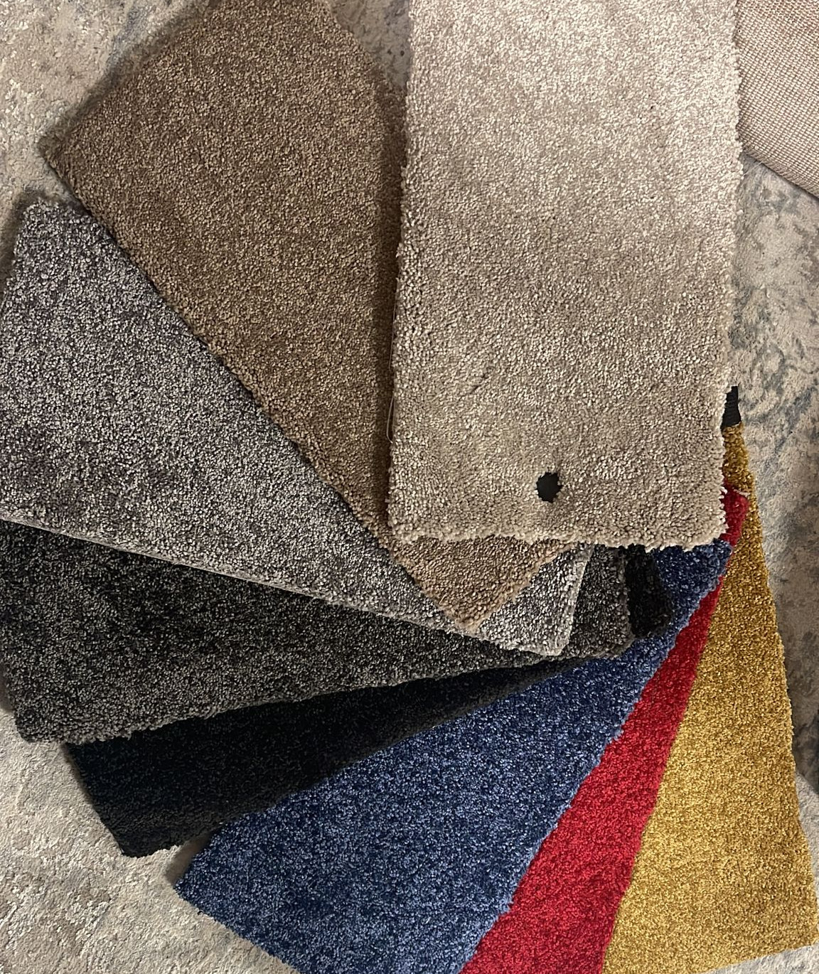 Carpet color options