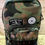 Thumbnail: Camo backpack with patches,  zipper pockets . 