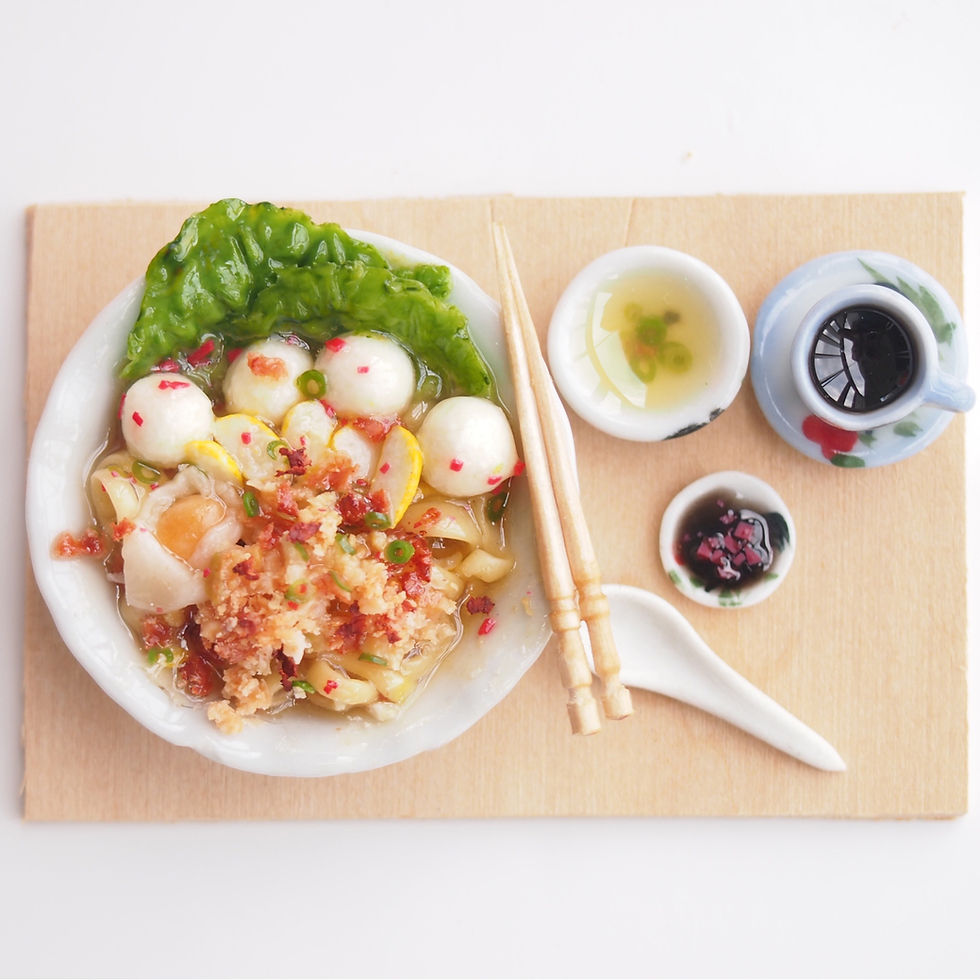 縮圖：Miniature Food-Noodle Set