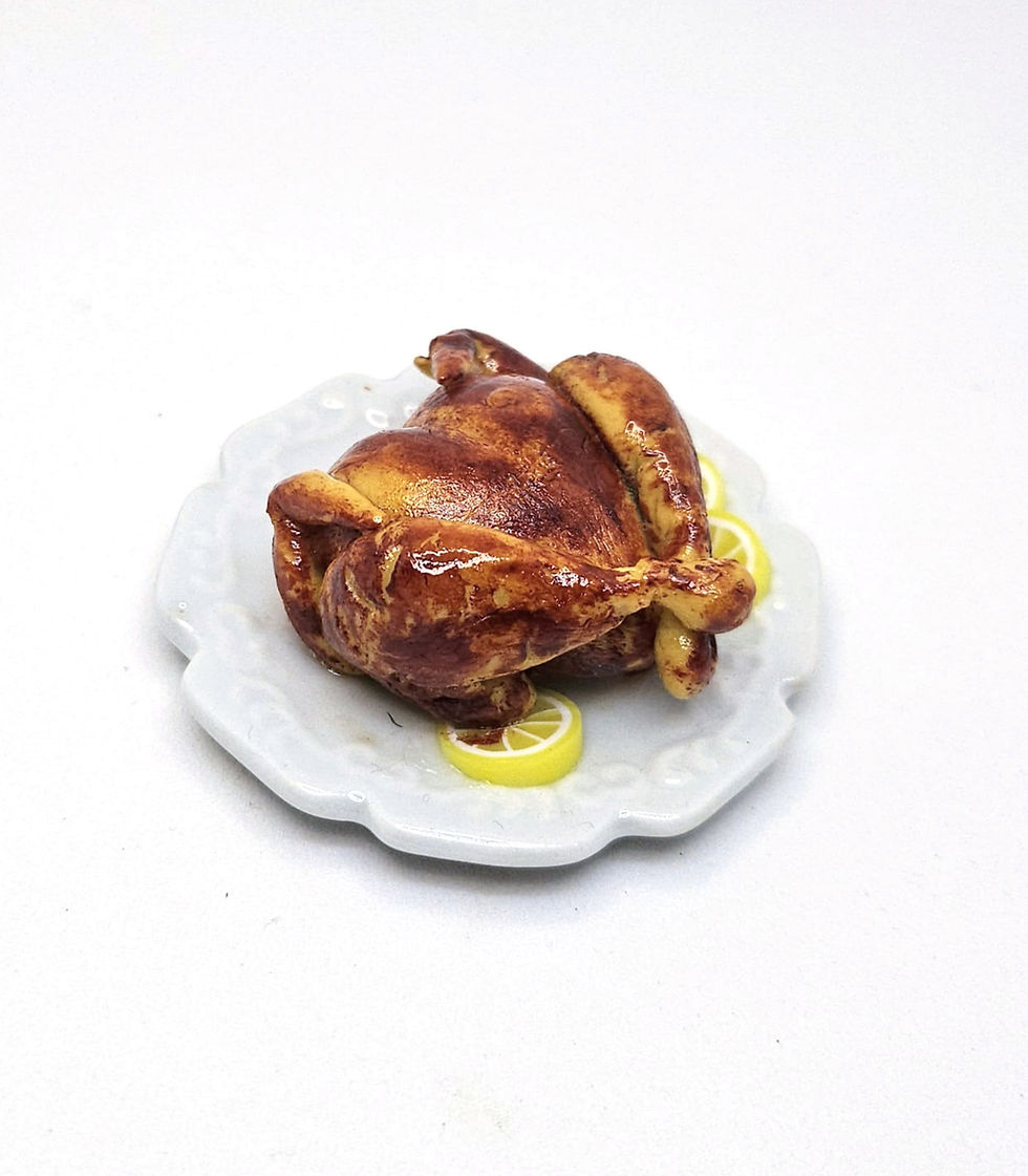 섬네일: Miniature Food - Clay Turkey