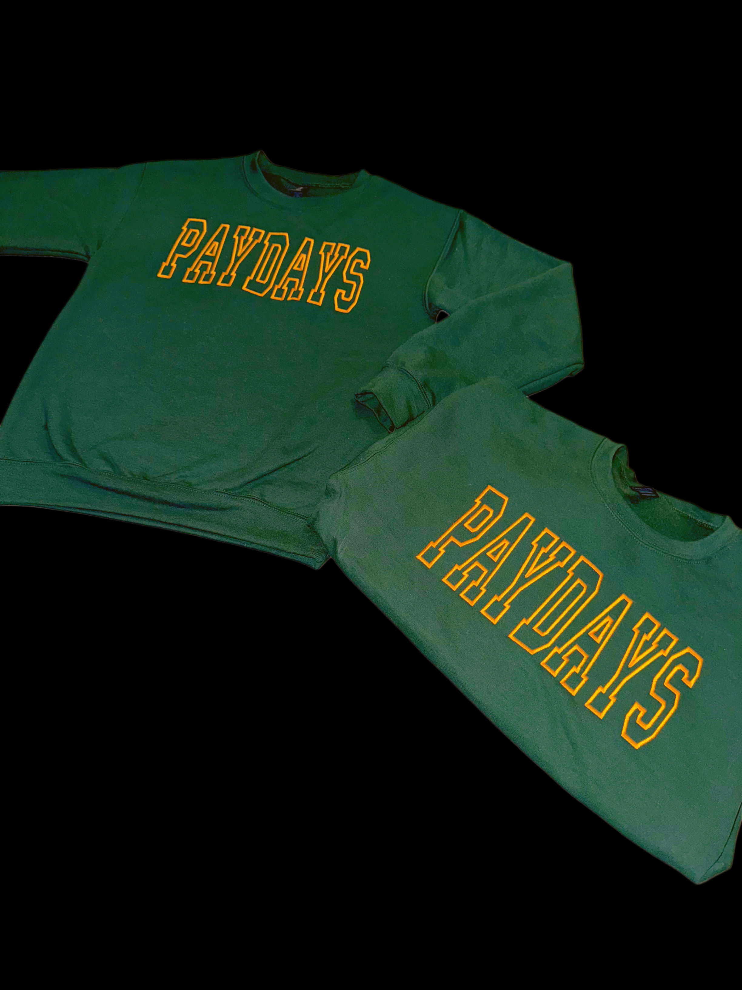 “PAYDAYS” Varsity Crewnecks 