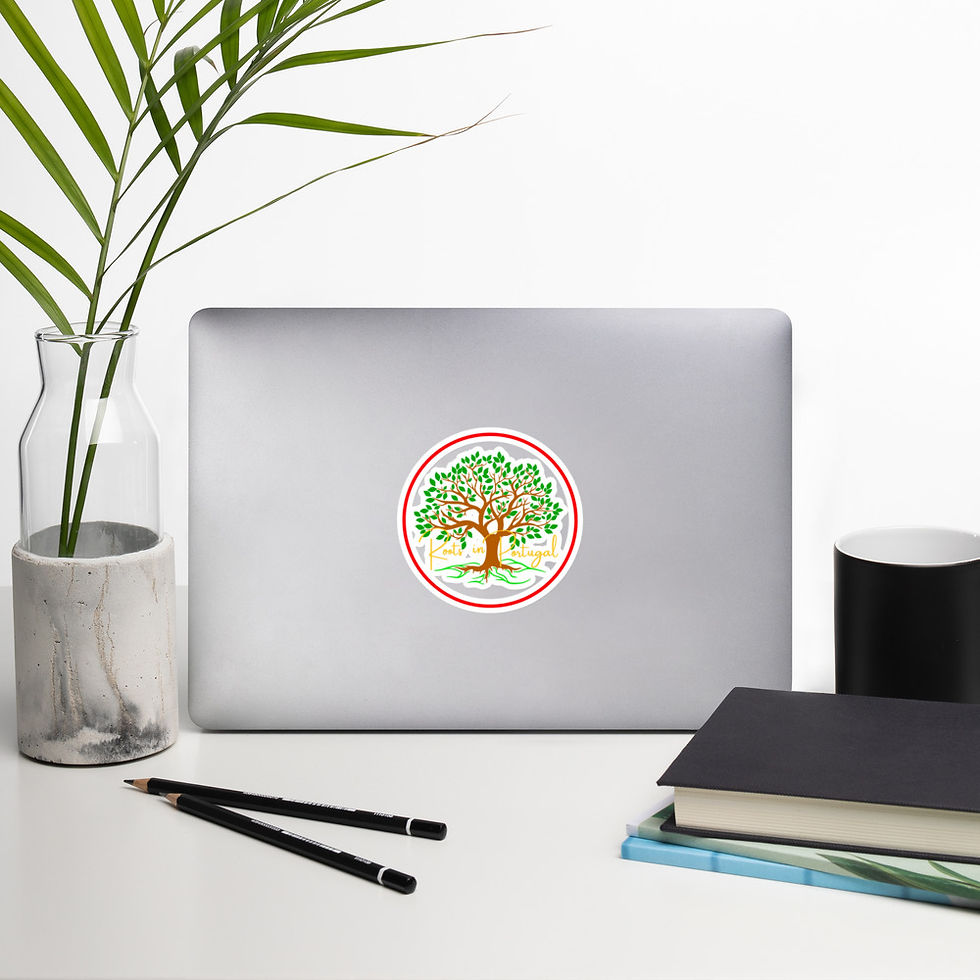 Thumbnail: Roots in Portugal Sticker