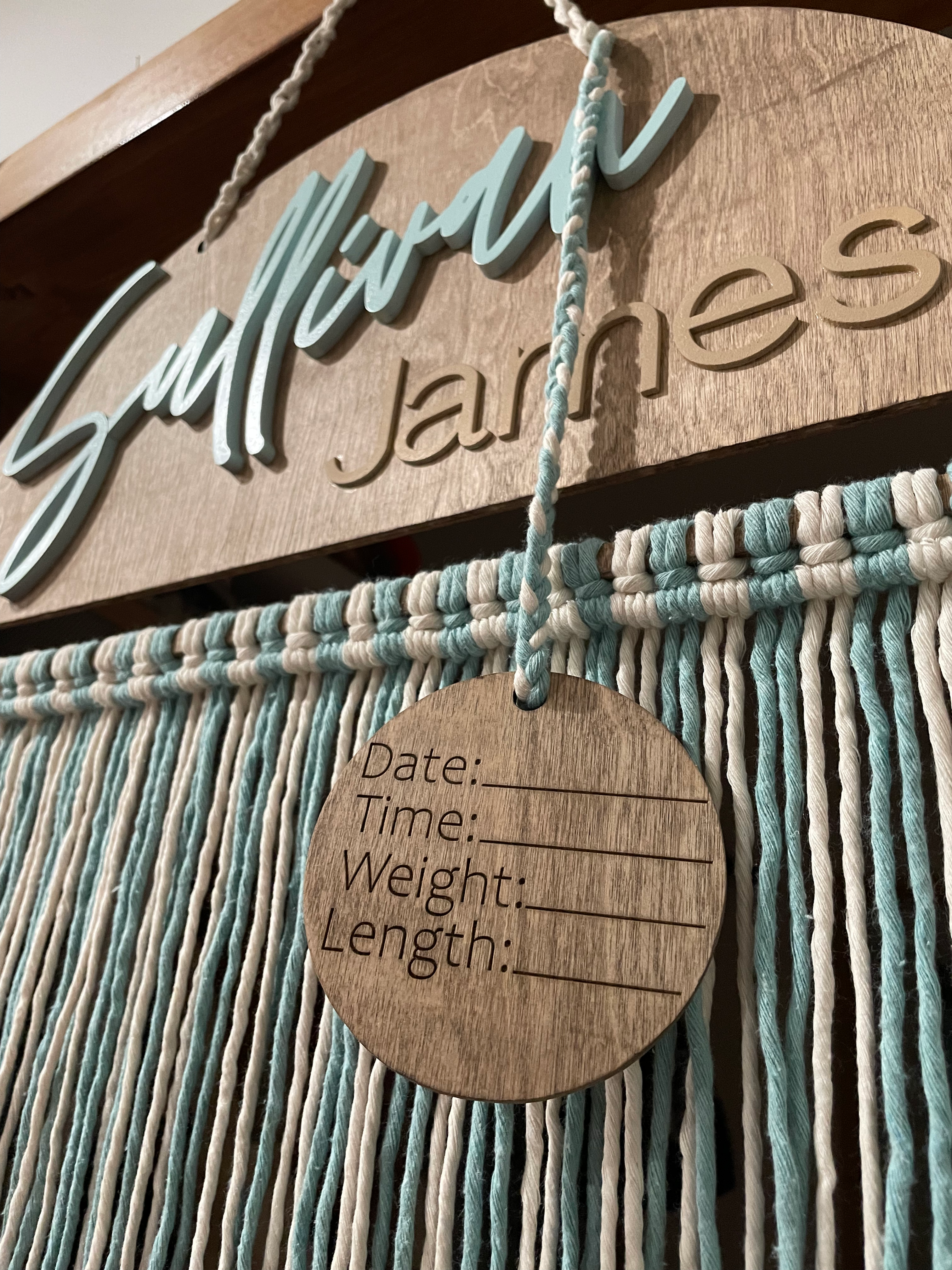 Custom Nursery Sign - Deposit