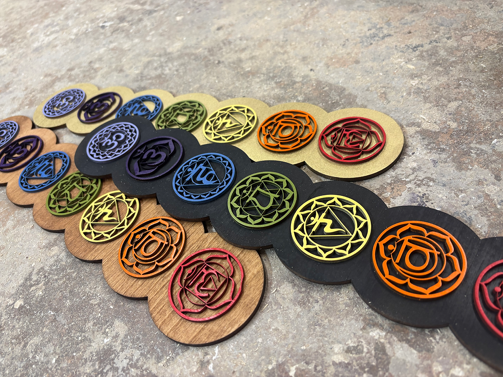 Thumbnail: Small chakra wall hanger