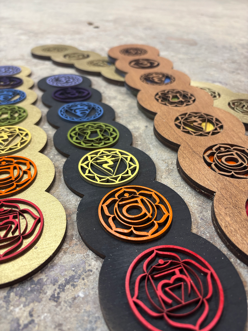 Thumbnail: Small chakra wall hanger