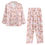 Thumbnail: Heart Pig Pajama Sets for Women