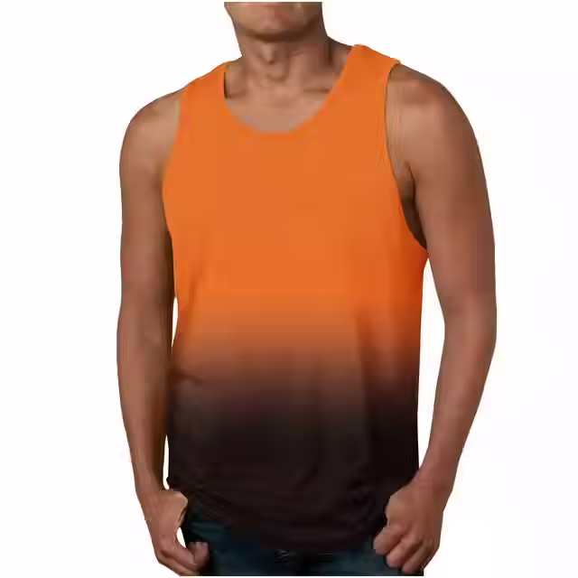 lmcalzta Plus Size Mens Tank Tops Crew Neck Basic Sleeveless Undershirts