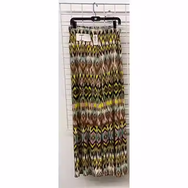 Womens Paisley Skinny Leg Printed Palazzo Pants