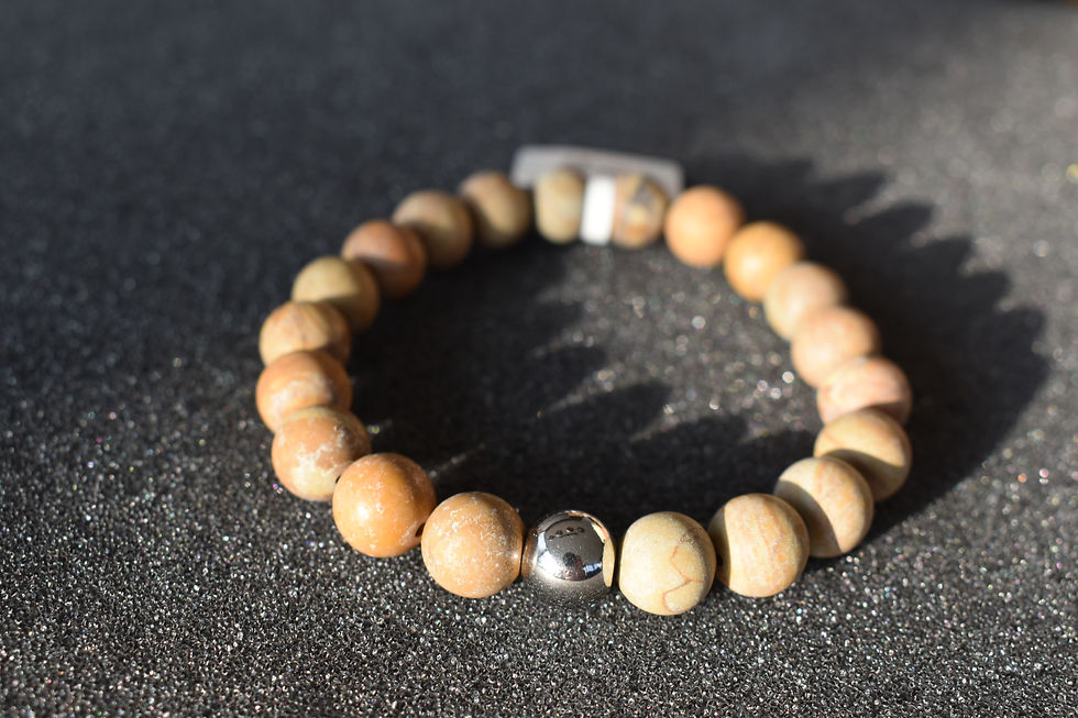 versteinertes Holz Armband