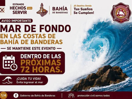 🌊 ¡Atención, Bahía de Banderas! 🌊
