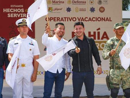 Bahía de Banderas fortalece la seguridad con el arranque del "Operativo Vacacional de Verano