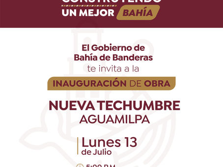 Gobierno de Bahía de Banderas invita a la inauguración de la nueva techumbre en Aguamilpa