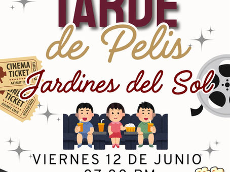 Gobierno de Bahía de Banderas invita a disfrutar de una “Tarde de Pelis” en Jardines del Sol
