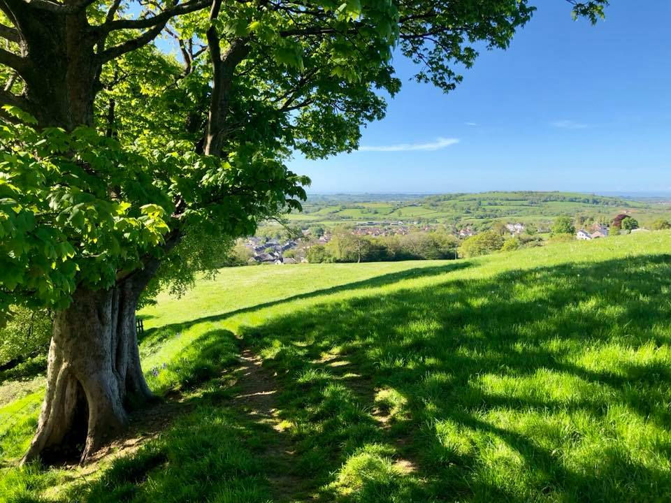 A view of Crown Hill Llantwit Fardre