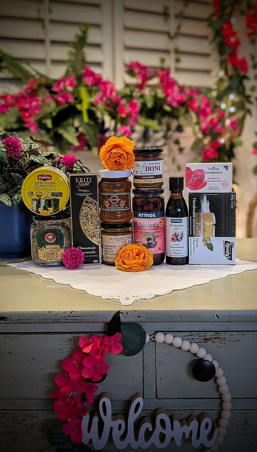 Thumbnail: Greek Vegan Food Gift Basket