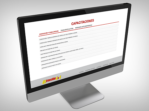 Diseño de sitio web Ultracción