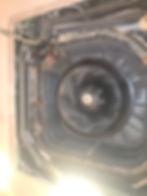 Internal components of a ceiling HVAC unit gallery