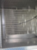 Stainless steel radiator coils in a gallery display