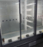 Empty commercial refrigerator display gallery