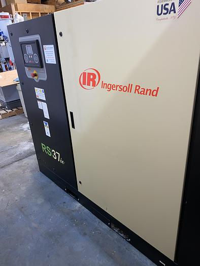 Thumbnail: Ingersoll Rand RS37 IE- A200 screw air compressor, 173 CFM. 200 psi.