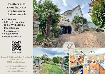 Mediterranes
Traumhaus mit
großzügigem
Außenbereich