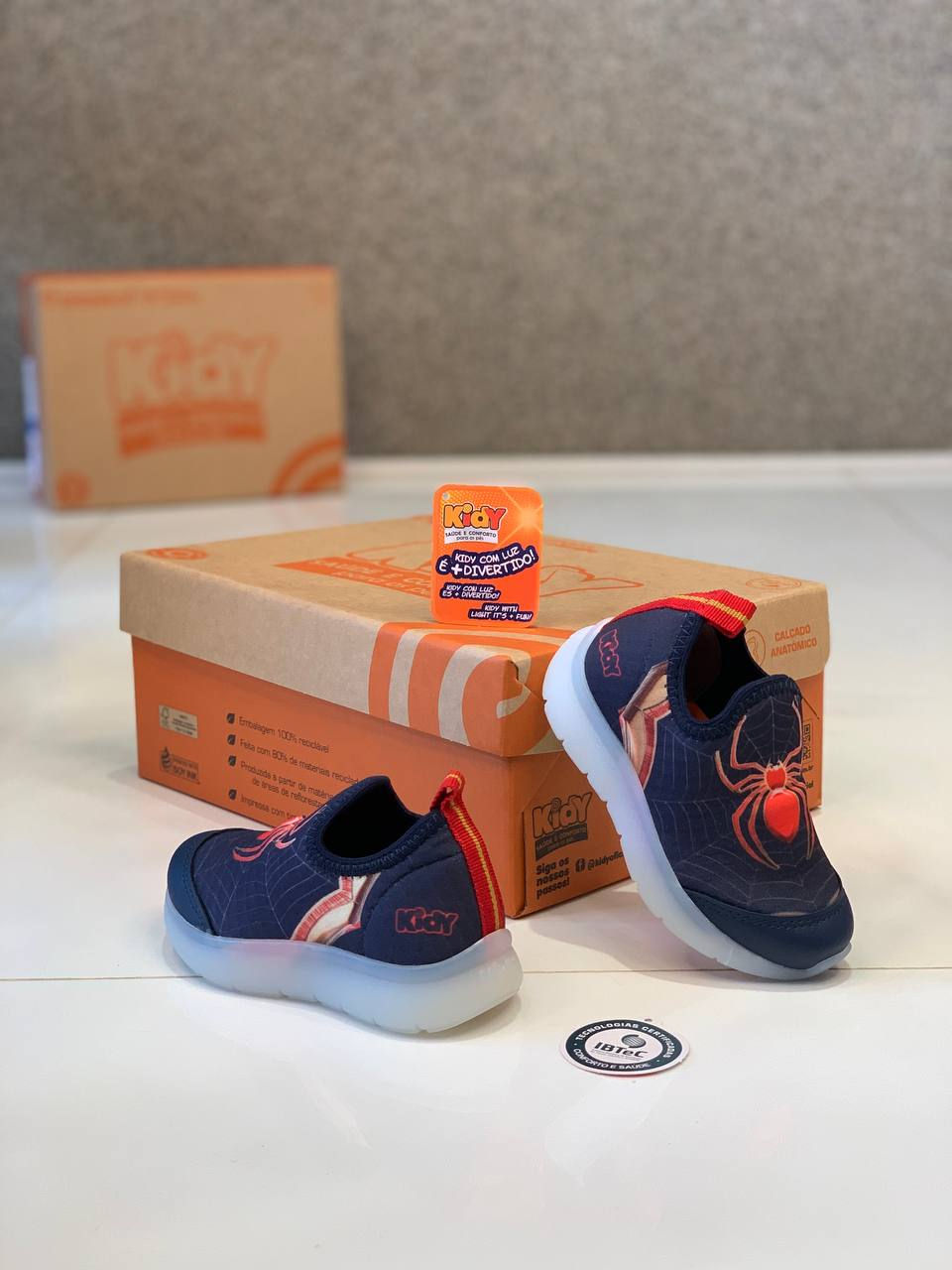 Miniatura: Tênis Kidy Homem Aranha com LED 0200200