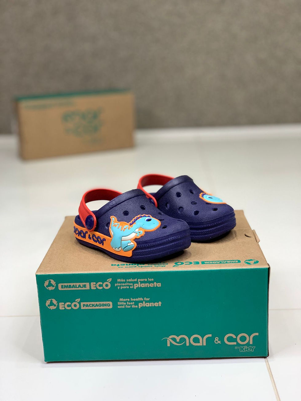 Miniatura: Babuche Mar & Cor Dinossauro 102005