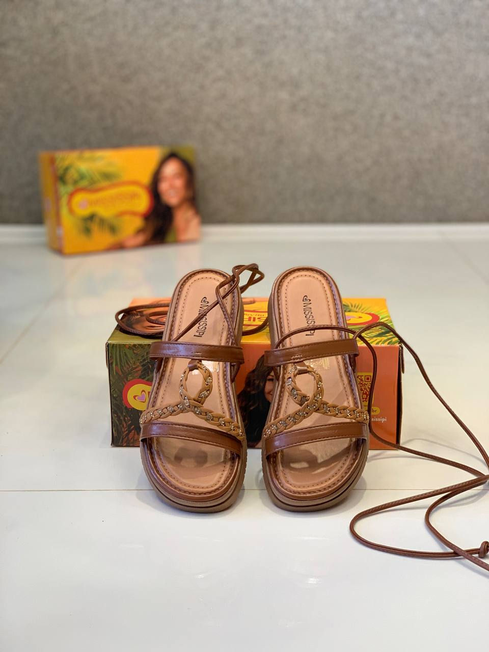 Miniatura: Sandália de Amarração Mississipi MF783