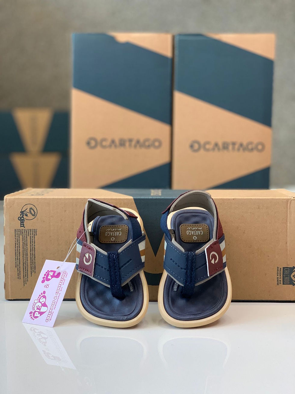 Miniatura: Chinelo Cartago Mini II 12234